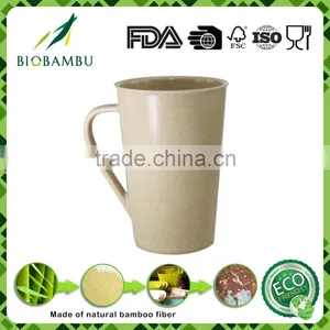 Diswasher Safe Non-toxic Inexpensive Bamboo Fiber Drinking Cups thumbnail-1