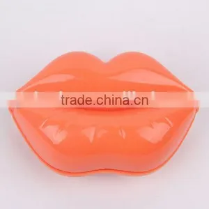 Lip Shaped Plastic Massage Comb With Mirror/hair Brush thumbnail-4