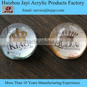 China Factory Custom Lucite Paperweight ,transparent Acrylic Paperweight thumbnail-2
