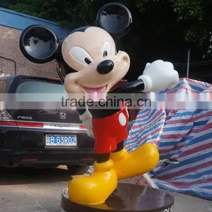 Fiberglass Cartoon Mickey Mouse Figure thumbnail-3