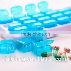 2017 New Design Plastic Pill Organizer 31 Days/plastic Monthly Pill Box thumbnail-2