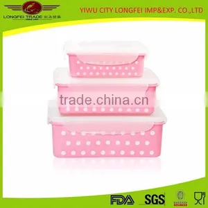 Useful 3pcs Plastic Airtight Food Preserving Container thumbnail-1