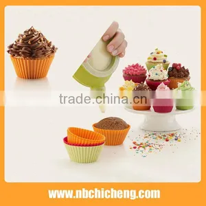 Silicone Baking Cup Muffin Cupcake Mold Muffin Cups Cake Baking Molds thumbnail-1