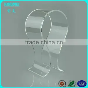 Customized Black Acrylic Earphone Headset Headphone Display Stand for Sale thumbnail-2
