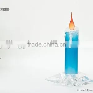 Acrylic Wedding Party Led Star Base Candle Light Christmas Decoration Gift thumbnail-3