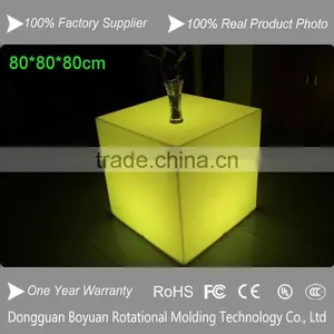Waterproof 16 Color Change Modern Led Cube 80cm thumbnail-2