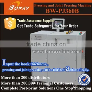 Automatic Case Pressing and Joint Pressing Machine Hardcover Book Binding Factory thumbnail-1
