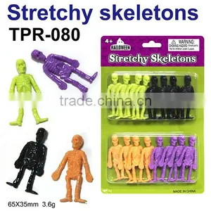 New Colorful Plastic Stretchy Skeletons Toys thumbnail-1