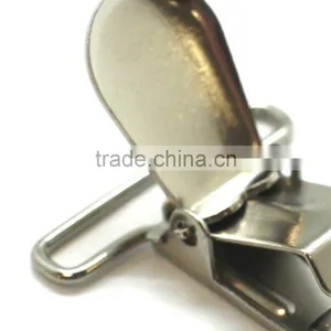 Stamping Steel Suspender Clip Without Plastic Teeth Inside for Garment, High Quality & Cheap Clip Without Plastic Teeth thumbnail-3