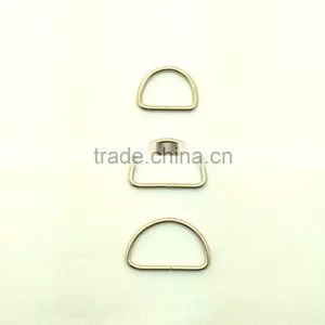 Steel Rings / Brass Finish Metal D Ring / Metal Hardware Ring thumbnail-5
