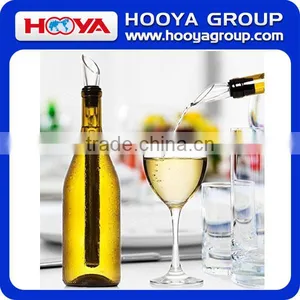 Wine Chiller 3-in-1 Stainless Steel Wine Bottle Cooler Stick Rapid Iceless Wine Chilling Rod With Aerator and Pourer thumbnail-2