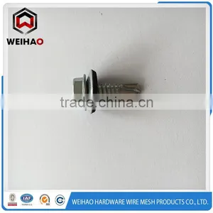 Made in China Hex Head Self Drilling Screw/roofing Galvanized Self-drilling Screw With Black Washer Screws thumbnail-1