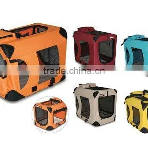 Super Buy Large Colorful Pet Carrier OxFord Soft Sided Cat/Dog Comfort Travel Tote Shoulder Bag thumbnail-1