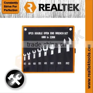 8Pcs Double Open End Wrench Set thumbnail-1