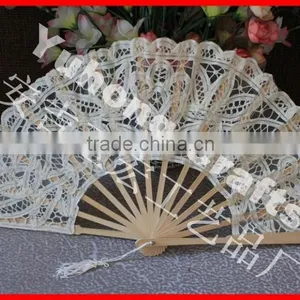 Beautiful Bamboo Lace Fan thumbnail-2