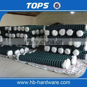 Galvanized Chain Link Fence (diamond Wire Mesh) Chain Mesh Fence thumbnail-4