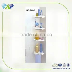 Hot Sale Standing Metal Bathroom Pole Shelf for Corner thumbnail-1