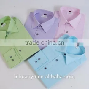 Men Handsome Colourful T/C Dress Shirt 2015 thumbnail-1