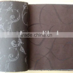 Imitate Leather Jacquard Polyester Chammy Imitation for Garment & Jacket thumbnail-1
