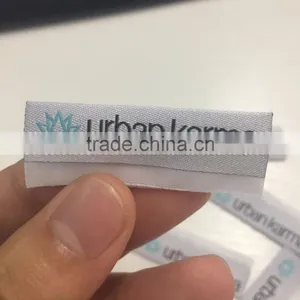 2017 Custom High Density Damask Neck Labels Woven Labels thumbnail-2