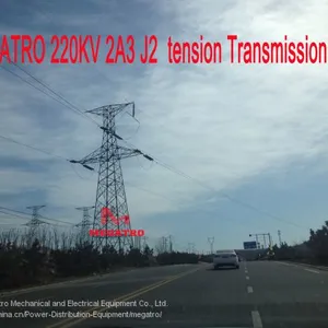 MEGATRO 110KV SGN-15-18-21 Tension Transmission Monopole thumbnail-3