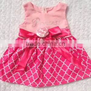 New Design Fashion Baby Pricess Dress Bella Petti Baby Dress for Sissy thumbnail-1