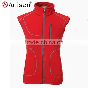 Chinese Factory Windbreaker Custom Zipper Fishing Men Vest thumbnail-1