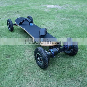 HSJ102 Outdoor Powerfull 4 Wheels Motor Hoverboard Electric Skateboard Factory Procduce thumbnail-4