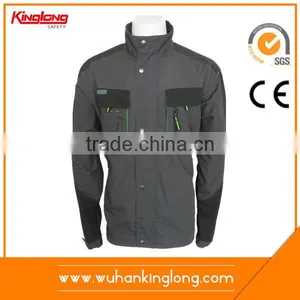 100%Cotton Twill Jackets Khaki and Black Workwear Clothing thumbnail-5