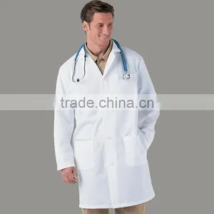 2016 Wholesale New Style Hospital Uniforms Lab Coat for Doctors thumbnail-1