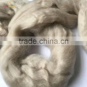 Light Grey Cashmere Sheep Wool Fiber thumbnail-2