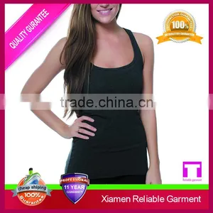 95% Cotton 5% Spandex Tank Top,women Yoga Stringer Tank Top thumbnail-6