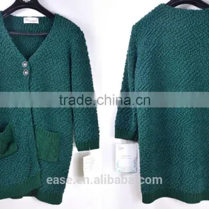 China Long Knitwear Autumn/winter Ladies Cardigan Woman Fashion Sweater thumbnail-1