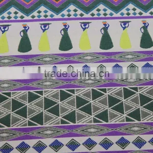 Fashion Design Pattern Woven Jacquard Polyester Fabric thumbnail-2