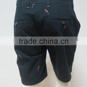 OEM New Design Fashionable High Quality Casual Cotton Elastic Force Shorts for Men PS1375 thumbnail-6