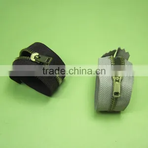 12years Experience Wholesale Price Custom Fancy Rose Gold Metal Zipper thumbnail-5