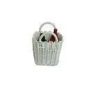 Washable PP Wire Handle Cosmetic Gift Baskets 14 x 9.5 x 20cm thumbnail-1