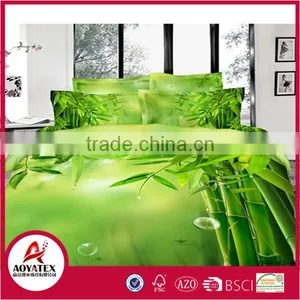2016 China New Style Bamboo 13372 40*40s Reactive Printed 3D Bedding Sets thumbnail-1