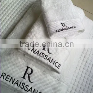 Dobby Border Towels With Embroidery thumbnail-1