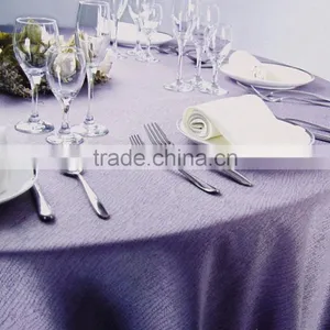 Factory Wholesale Hotel Restaurant Banquet Party Round Wedding Linen Table Cloth thumbnail-1