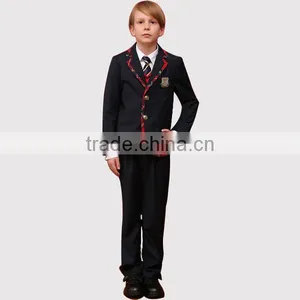 Wholesale Classical School Uniform Blazer Manufacturers in China thumbnail-4