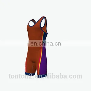 Sublimation Wrestling Singlet thumbnail-2