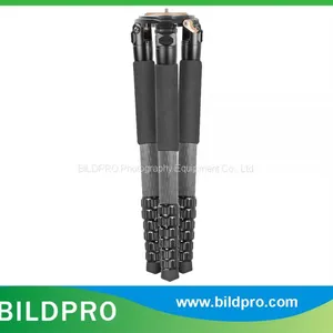 BIG Heavy Tripod Telescopic Stand Carbon Fiber Tripod For Camera Foot Spike 40KG thumbnail-4