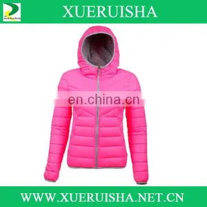 Outdoor Light Weight Ladies Sport Fashion Goose Dowm Jacket thumbnail-1