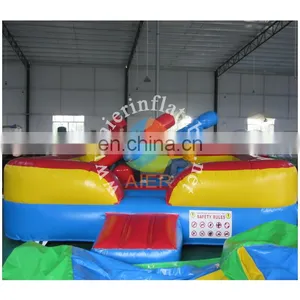 Small Inflatable Two Kids Jousting Game Challenge /inflatable Game Rental thumbnail-1