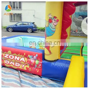 Cheap Price, Clown Inflatable Funland,inflatable Kids Playground thumbnail-2