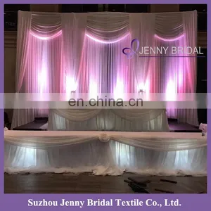 BCK131 Backdrop Design Church Backdrop Curtain Wedding Backdrops for Sale thumbnail-2