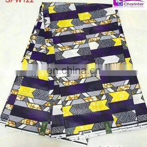 African Super Wax Cotton Wax Print Fabric Wholesale Print Fabric Wax Print thumbnail-2