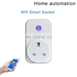 Pop Socket Phone Automation Wireless Smart WiFi Socke Smartphone UK Plug Electrical Switch Sockets thumbnail-5