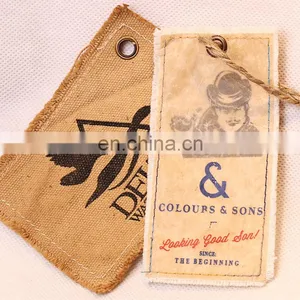 Custom New Jeans Paper Printed Swing Tag for Garment thumbnail-2